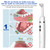 Tooth Polisher,Teeth Polishing Kit for Daily Cleaning,Polishing Then Whitening of Tooth (Professional Toothpaste Include),USB Rechargeable Dental Polisher with LED Light,6 Heads,5 Speed Modes