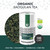 Organic Gynostemma Tea - Jiaogulan Tea 3.52 OZ – Certified USDA & EU Organic – Loose Leaf - Caffeine Free - Directly from Thailand Local farmer - Eternal life Herb - Northlandtea