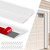 50 Ft Garage Door Seal Top and Sides - White Universal TPE Weather Stripping Kit, Weatherproofing Garage Door Insulation Strip Replacement, Rubber Trim to Stop Drafts, Dust, Rain & Rodents