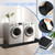 High Density Anti-Vibration Mat for Washer & Dryer, Double-Sided Non-Slip Rubber Mat,Cuttable Shock Absorbing Noise Reduction Pad, Waterproof Floor Protection Mat for Fridge, Portable AC (63" x 29.5")