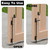18 Inch Cane Bolt Gate Drop Rod, Square Heavy Duty Steel, 2 Pack
