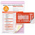 Bonpaso 30 Pack Annual Vehicle Inspection Report Forms & 30-Pk Red Aluminum FMCSA Adhesive Labels/Stickers, 3-Ply Carbonless Inspection Sheet Book with Hardboard, DOT Compliant