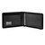 Gallaway Leather 7 Ring Checkbook Binder for Business Checks, Black