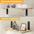 2 Pack - L 10" x H 6" x W1.5, 5mm Thick Black L Shelf Bracket, Iron Shelf Brackets, Metal Shelf Brackets, Floating Shelf, Shelf Supports with Screws