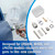 for Iwata LPH400 Spray Gun Rebuild Kit for W400 LPH400 LPH200 Spray Gun