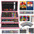 175-Pack Deluxe Wooden Art Set Drawing Painting Kit with 2 Drawing Pads, Acrylic Paints, Colored Pencils, Crayons, Paint Brush, Art Kit in Wooden Case, Gift for Artist, Adults, Teens and Kids