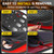Front & Rear Door Storage Pockets for Jeep Wrangler JL & Gladiator JT
