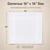 Perry Ellis 12-Pack White Handkerchiefs, Permanent Press, Satin Cord, 16x16