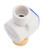 Save a Drop P3 Water Flow Meter with Heavy Duty Brass Swivel | Measure Gallon Usage from an Outdoor Garden Hose | Great for Campers | Helps Conserve Water