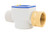Save a Drop P3 Water Flow Meter with Heavy Duty Brass Swivel | Measure Gallon Usage from an Outdoor Garden Hose | Great for Campers | Helps Conserve Water