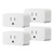 Amazon Basics Smart Plug, Works with Alexa Only, Voice Control, Remote APP Control, Schedule, Compact Design, Versatile, 2.4 GHz Wi-Fi, No Hub Required, 4-Pack, White
