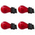 HaeKap 4x New Version 3157 Red Bright Light Bulbs Car Tail Signal Turn Backup S8 Miniature Lamp LOT