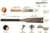 Set of 2 - Ryoba Japanese Pull Saw 9.5 Inch and Flush Cut 6 Inch – Woodworking Tools Ryoba Table – Steel Blades and Wood Handles, Handsaw 2 Cutting Edges– Japanese Hand Saw for Carpentry, DIY