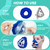 NATAKU 4Pk Medium CPAP' Mask Liners Complitable for Resmed F20 Full Face
