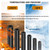 6PCS 5Ft Vacuum Line,Multipurpose Vacuum Lines Automotive for Car Engine,1/8" 5/32" 3/16" 1/4" 5/16" 3/8" Vacuum Hose Kit,Universal Car Accessories Silicone Tubing for Air/Water (6PCS)