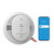 Kidde Smart Smoke Detector with Ring, Hardwire & AA Battery, RGSAR-RW