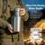 68oz Stainless Steel Water Bottle with Handle for Sports Camping Hiking