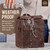 ASEBBO Classic Canvas Lunch Bag, 10L Insulated & Shoulder Strap for Adults