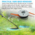 AHKWK 28-2 Heavy Duty Trimmer Head Compatible with Stihl PolyCut Weed Eater
