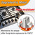 Upgraded Metal W11366438 for Whirlpool Stove Knobs Replacements,Stainless Steel Brushed,Compatible with Gas Cooktop Model:WCG55US0HS,WCG77US0HS00,Direct fit Parts:W11359382,W11505414,W11084623