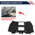 Promrmr Hood Engine Insulation Pad Compatible with Jeep Wrangler JK 2007-2017 Car Heat Sound Deadening Insulation Cotton Mat Hood Liner Fireproof Rug