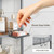 ELYKEN Corner Shower Caddy Standing, 3 Tier Metal Shower Organizer, Silver