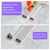 Stainless Steel Management Raceway of Cables, 3-Pack 39.37in Metal Cable Condenser, Self-Adhesive Wire Cord Hider, No Screws No Drill On Wall Cable Cover Channels for Floor Home Office Kitchen