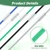 JIYIN 5 Pcs 96 Gallon Trash Can Rubber Bands, Heavy Duty Large Trash Can Rubber Bands for 55-96 Gallon Garbage Cans Elastic Garbage Bag Holder for Bag Waste Bins Litter Box (Multicolors)