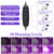 inShareplus Dimmable 395nm~405nm UV Dual Head Light with USB,10W Portable UV Black Clamp Resin Lights, Gooseneck Curing Lamp with Clip for Glue Resin Curing, Gel Nail, Fluorescent Paint Art