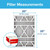 Filtrete 20x25x4 Air Filter MERV 11, MPR 1000 Micro Allergen Defense 2-Pack, Fits Honeywell & AprilAire, AC Furnace HVAC Filters for Home, Pleated Electrostatic (Actual Size 19.88 x 24.63 x 4.31 in)