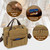 Damero Bible Tote Bag for Men, Large Bible Bag Church Bag with Cup Holder