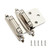 Ravinte Brushed Nickel Cabinet Hinges, 1/2 Inch Overlay, 30 Pack (15 Pairs)