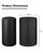 Deosk 18.5"X33" Cover For Water Softener Salt Brine Tank, Outdoor Waterproof Home Water Softener Storage Covers-Round Salt Brine Tank Protective Cover With Zipper And Adjustable Drawstring(Black)
