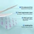 40 Pcs Silicone Foam Dressing 2x2 Gentle Border, Waterproof Silicone Bandages for Wounds Care, Bed Sore Patches, Super Absorbent Wound Dressing, Self Adhesive Pressure Sore Pads (40)