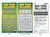 Larkmo Prank Gag Lottery Tickets - 8 Total Tickets, 4 of Each Winning Ticket Design, These Scratch Off Cards Look Super Real Like A Real Scratcher Joke Lotto Ticket, Win 10,000 or $50,000