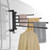 AshKiz RV Ladder Clothes Drying Rack No Drilling 4 Long Arms for RV 12.7in