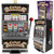 Slot Machine– Las Vegas Slot Machine with Casino Sounds, Flashing Lights, and Chrome Trim – Accepts 98% of World Coins by Trademark Poker