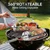 Rolling Grill Baskets,Grill Accessories for Veggies,Gifts for Men-2 Pack