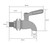 Beverage Dispenser Replacement Spigot, Drink Dispenser Wine Barrel Spigot