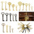Universal Skeleton Keys Replacement, 19Pcs Most Popular Hollow