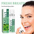 PEGO Breath Spray, Oral Breath Freshener, Mint Flavor, Portable 2‑Pack