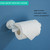 SEABEFORE White Toilet Roll Holder Bathroom Toilet Paper Holder Wall-Mounted TP Toilet Tissue Holder