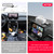 Temmis Dashboard Organizer for Toyota Highlander 2022-2026, Silicone Dash Board Tissue Holder Dash Storage Tray Container Box Behind Screen (Not for Grand Highlander)-Black