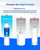 Waterdrop Alkaline WD-F27-AL Replacement for Samsung® Refrigerator Water Filter HAF-CIN/EXP, DA29-00020B, HAF-CIN, DA97-08006A-1, RF28HMEDBSR, RF263BEAESR, RS25J500DSR, RF263TEAESG, 2 Pack