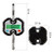Mougerk Digital Hanging Scales Portable Heavy Duty Crane Scale 150 kg 300 lb 2 AAA Batteries(Not Included) (Black)