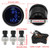 Triple Digital Air Ride Pressure Gauge 2-1/16" 0-220 PSI MAIMEIMI Car Suspension Gauge Kit 2inch 52mm Air Ride Air Pressure Gauge Set with 3PCS 1/8 NPT Sensors for Car & Truck