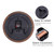 Vigorwise 14 Inch Wood Wall Clock Retro Wooden Wall Clocks Battery Operated