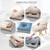 LAROTSUBA Pressure Ulcer Cushion,Bed Sore Cushions,Donut Pillow for Bed sores,Soft,Breathable and Pressure Relief Sciatica Pillow Anti-Decubitus Pad for Seniors,Pregnant and Post-Surgery