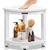KingPavonini HDPS Corner Shower Stool for Shaving Legs, Waterproof, White