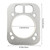 Cylinder Head Gasket Kit for Kohler 24-841-04S, 24 841 03S, 24 041 37-S, 24 041 16, 24 041 32 Kohler CH25 CH730 CH740 CV25 Engine Head Gasket Kit (2-Pack)